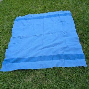 Hudson’s Bay Company Vintage Sky Blue 4-point design Classic Wool Blanket